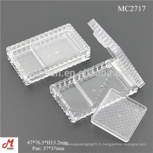 MC2717 Emballage en plastique clair vide avec pâte remplaçable